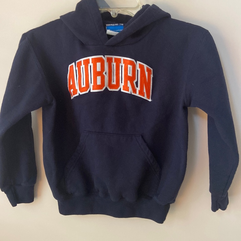 Champion Auburn blue sweatshirt hoodie size small